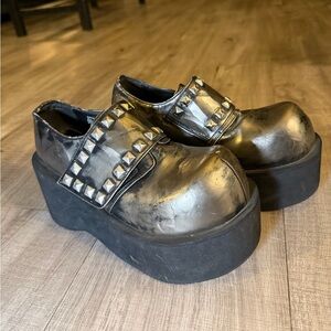 RARE Vintage 90s Y2K Demonia Platform Shoes – The Dank Shoe